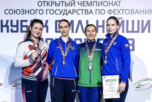 Рапиристка из Подмосковья заняла призовое место на Кубке сильнейших в Минске