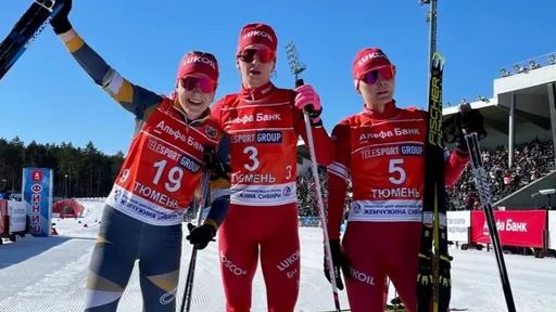 Кулешова стала победительницей масс-старта на чемпионате России по лыжным гонкам
