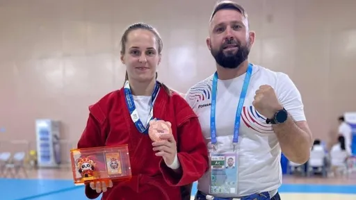 Самбистка из Подмосковья Сердюк стала призёром Всемирных игр