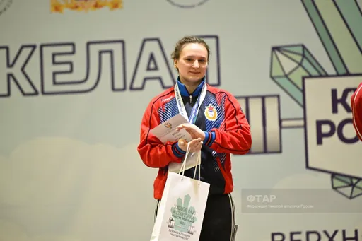 Тяжелоатлетка из Подмосковья Гусева выиграла награду на Кубке России