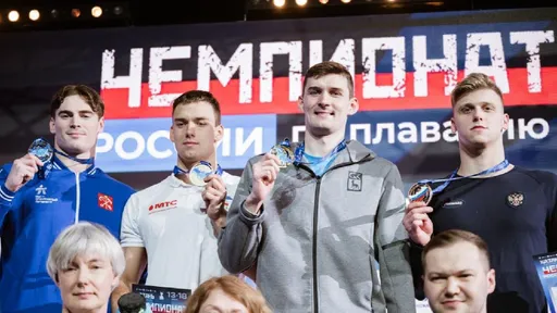 Пловцы из Подмосковья завоевали семь медалей на чемпионате России