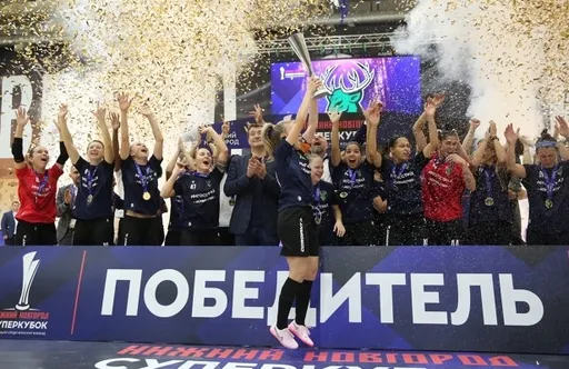 «Норманочка» из Нижнего Новгорода впервые выиграла Суперкубок России по футзалу