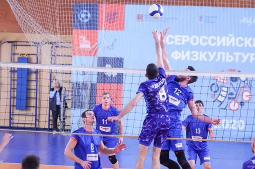 Волейболисты из Подольска выиграли матч чемпионата Московской области