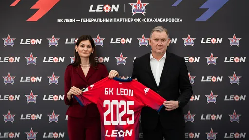 БК Леон стал генеральным партнером ФК «СКА-Хабаровск»