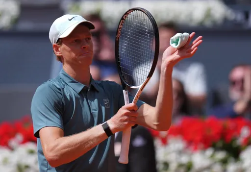 24-летний итальянец Янник Синнер одержал 350-ю победу на уровне ATP-тура