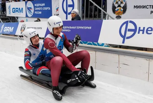 Саночники из Подмосковья завоевали четыре медали на чемпионате России