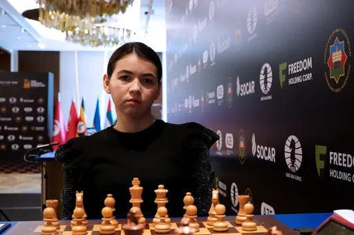 Шахматистка Горячкина победила в первой партии 1/2 финала Кубка мира