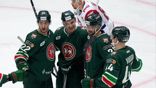 «Локомотив» одержал гостевую победу над «Ак Барсом» в матче FONBET КХЛ
