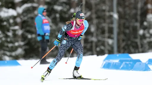 Дербушева выиграла масс-старт на чемпионате России по биатлону
