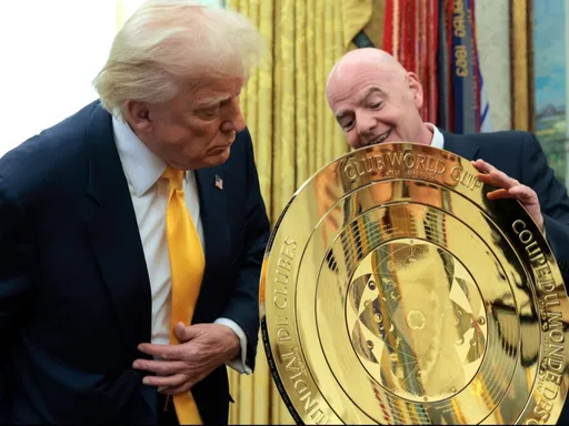 На Инфантино подали жалобу из-за публичной поддержки Трампа