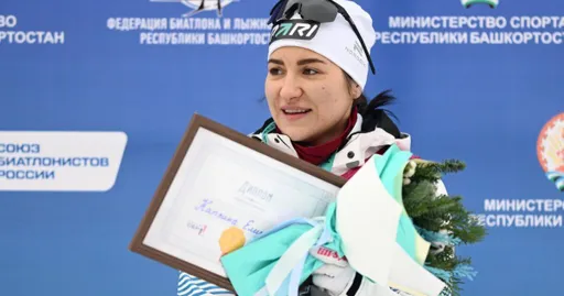 Елизавета Каплина выиграла спринт на чемпионате России по летнему биатлону