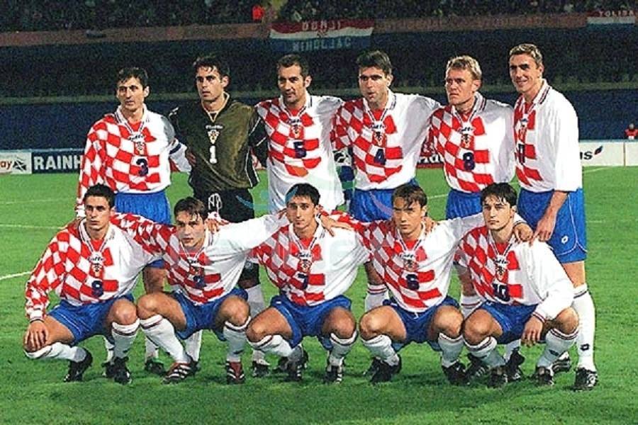 Форма сборной Хорватии в 1990-е