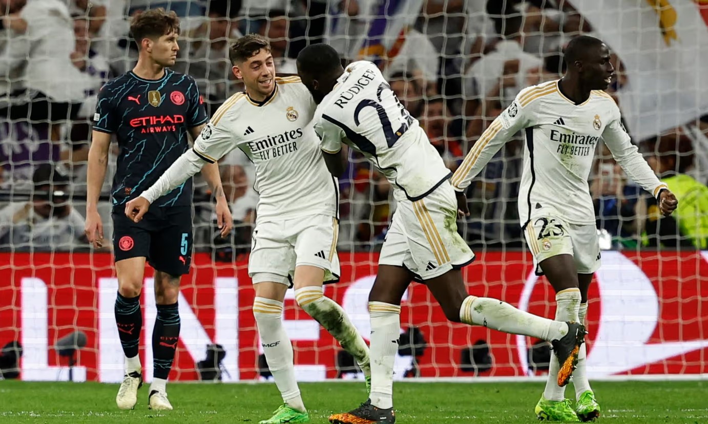«Реал» и «Ман Сити» забили шесть мячей на двоих: так прошёл первый матч четвертьфинала ЛЧ