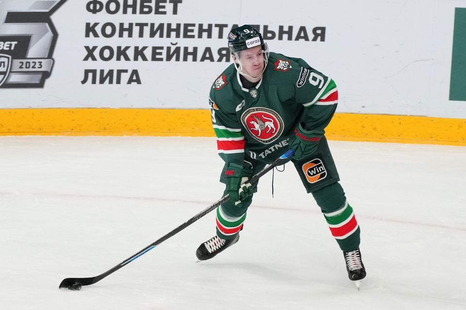Форвард «Ак Барса» Кагарлицкий стал автором первой заброшенной шайбы сезона КХЛ