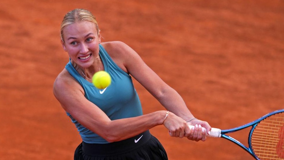 Зрители освистали российскую теннисистку Потапову после её победы над Коччаретто на турнире в Риме