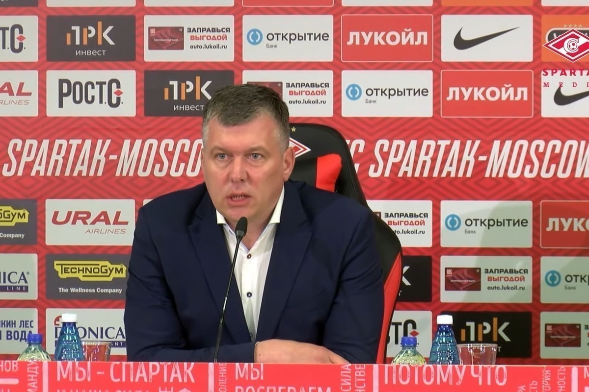 Мележиков отреагировал на слухи о конфликте со спортивным директором «Спартака» Эшуортом