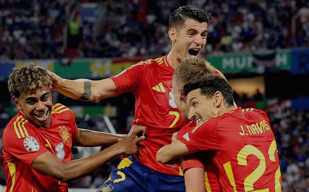 Испания вышла в свой пятый в финал Евро. Все – о выступлениях «красной фурии» на чемпионатах Европы
