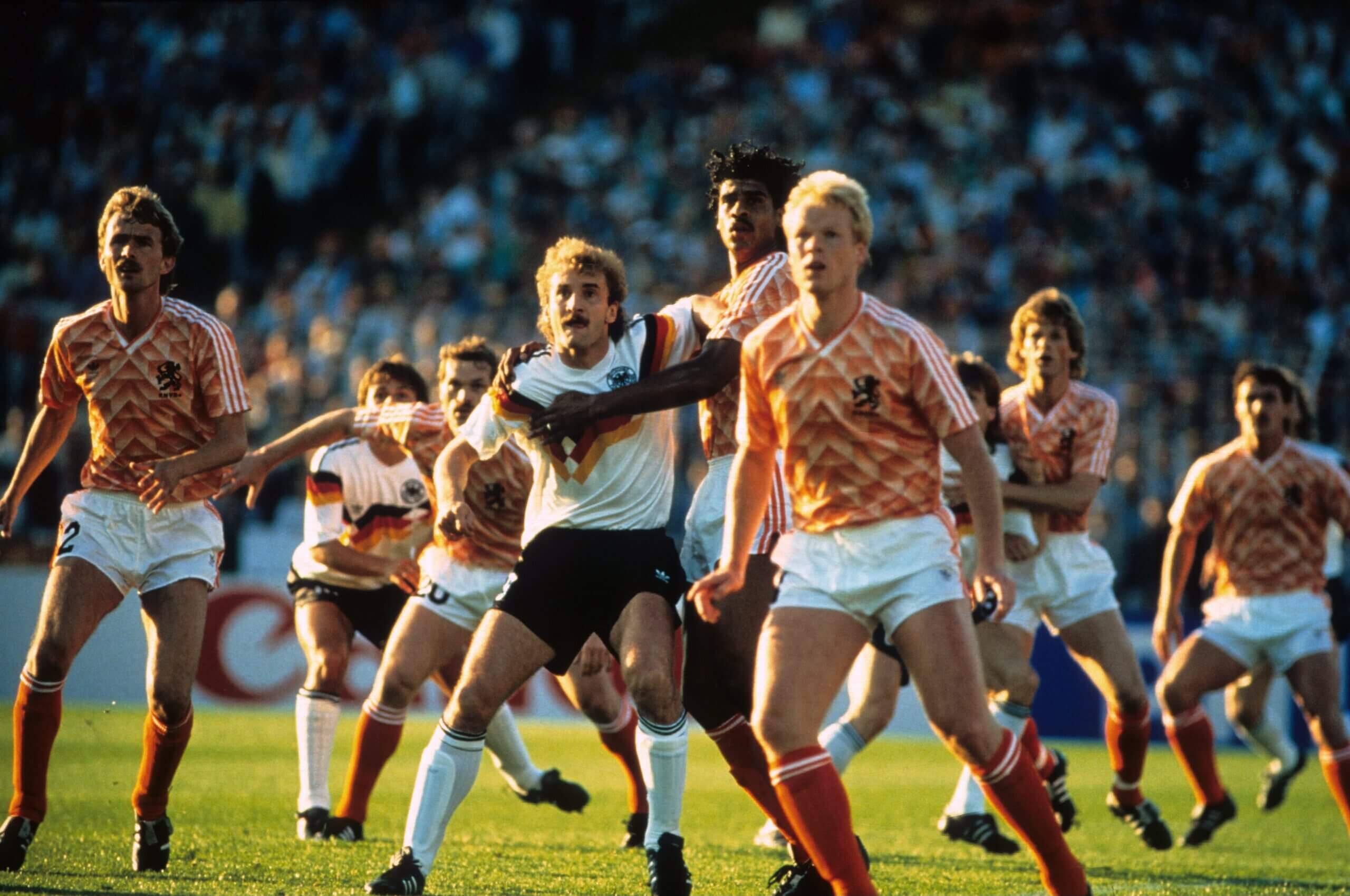 Матч сборных ФРГ и Нидерландов на Евро-1988