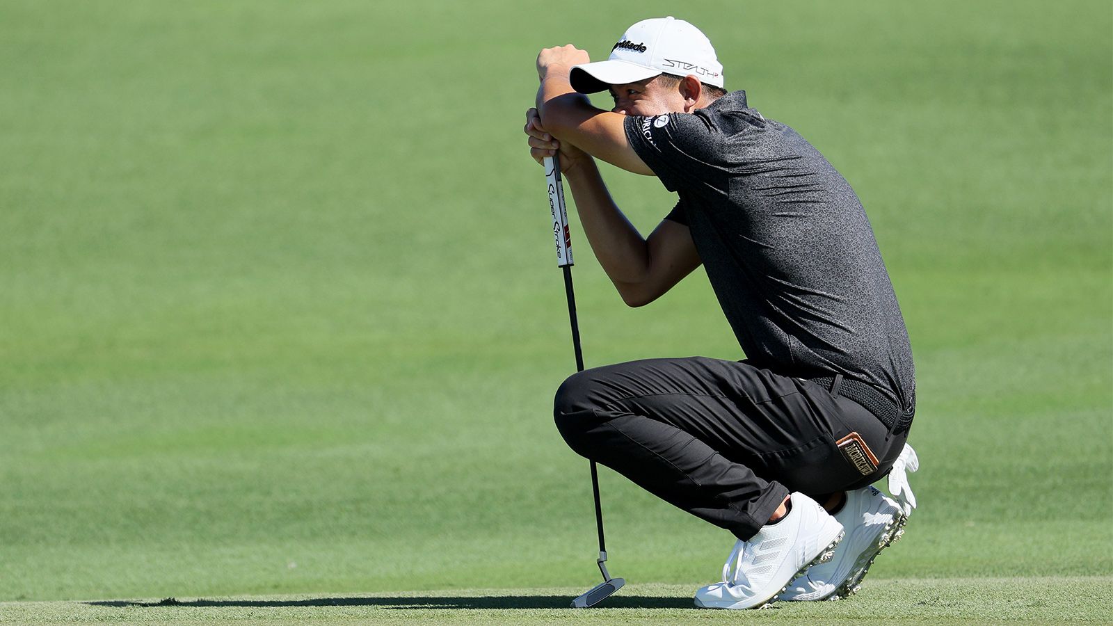 На турнире PGA Championship гольфист Блок отправил мяч в лунку прямым  ударом со 140 метров