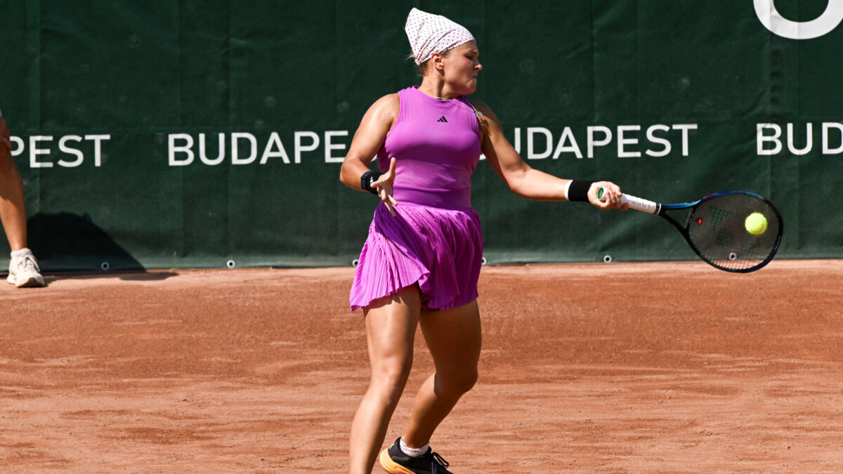 Шнайдер вышла в полуфинал турнира WTA-250 в Будапеште, обыграв немку Зайдель