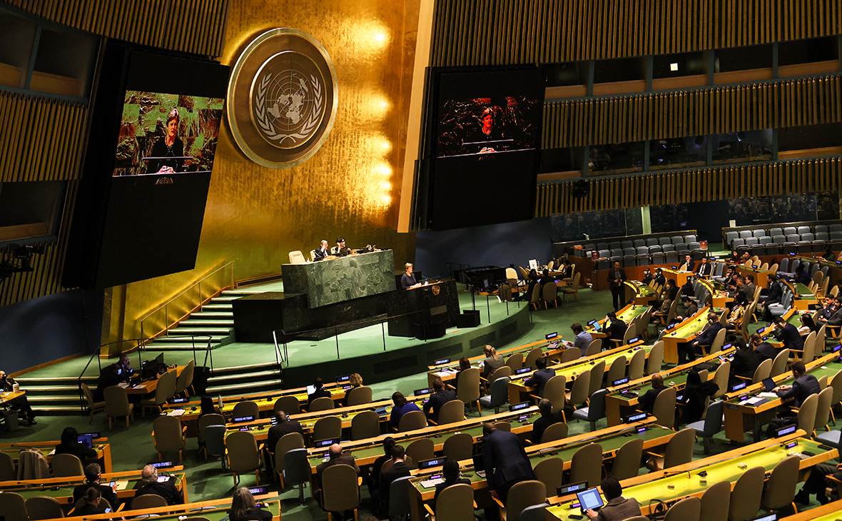 Россия воздержалась от голосования за резолюцию Генассамблеи ООН об олимпийском перемирии