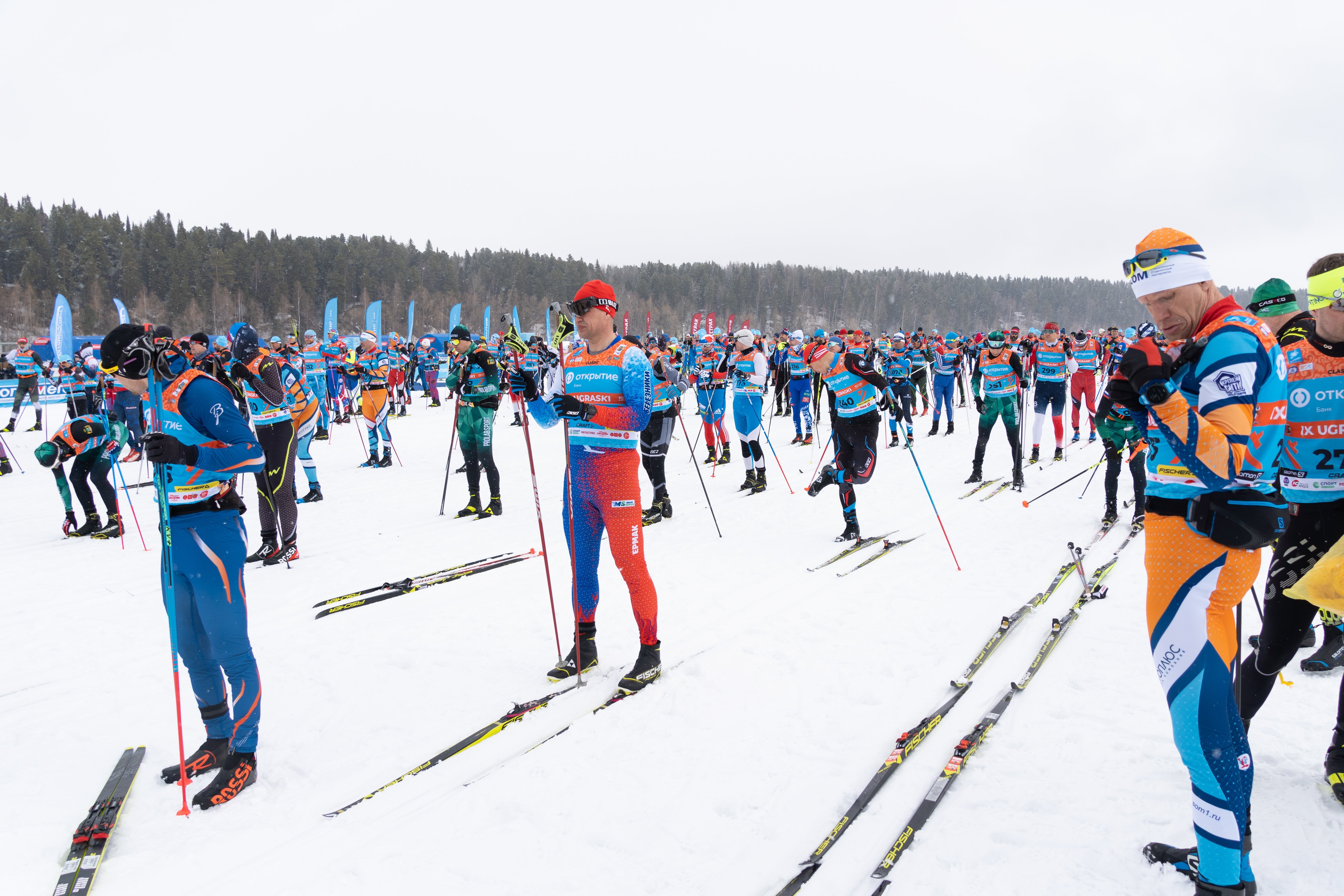 Группа ВТБ: 2500 участников зарегистрировались на Югорский лыжный марафон