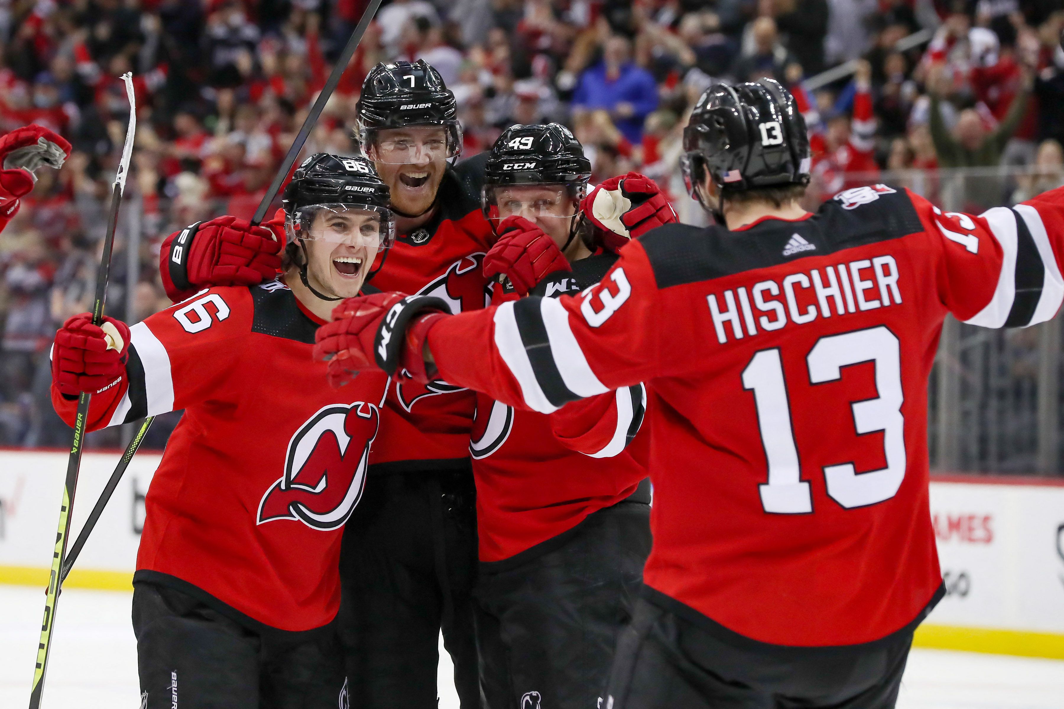 New Jersey Devils Никита Гусев