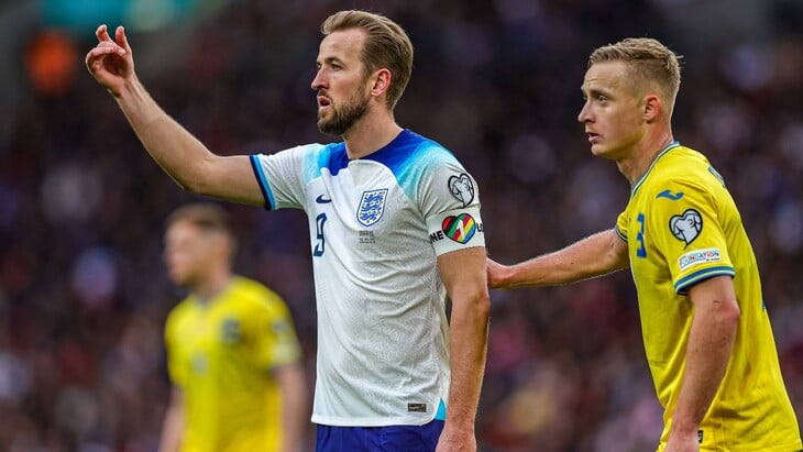 Сборная Англии сыграла вничью с Украиной в отборе Евро-2024