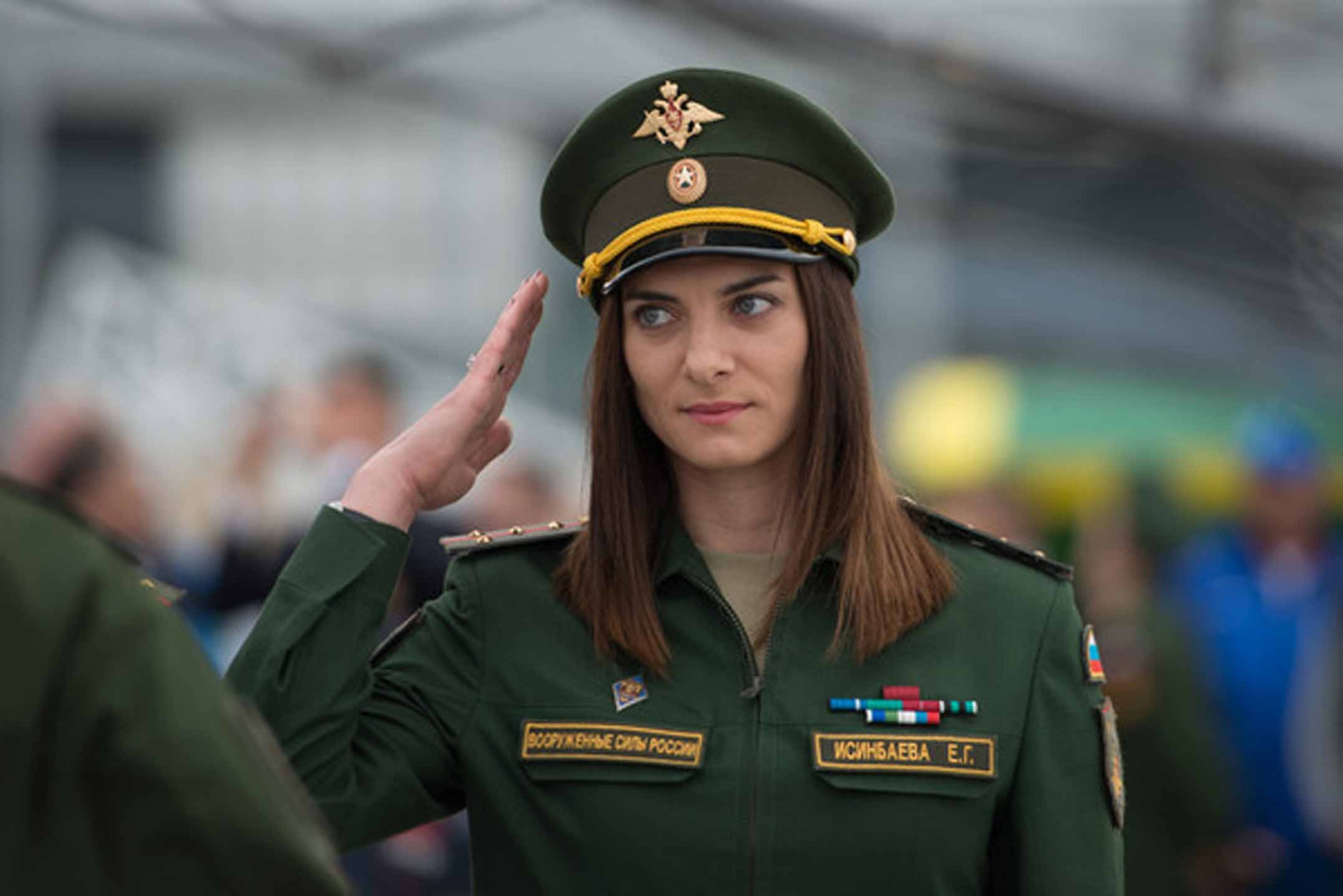 Елена Исинбаева майор