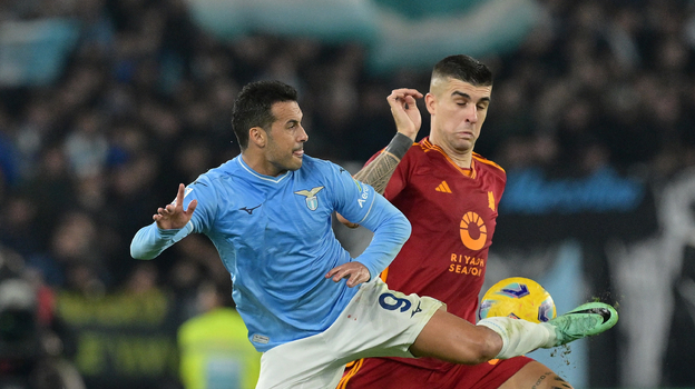 «Лацио» с минимальным счётом обыграл «Рому» в четвертьфинале Кубка Италии
