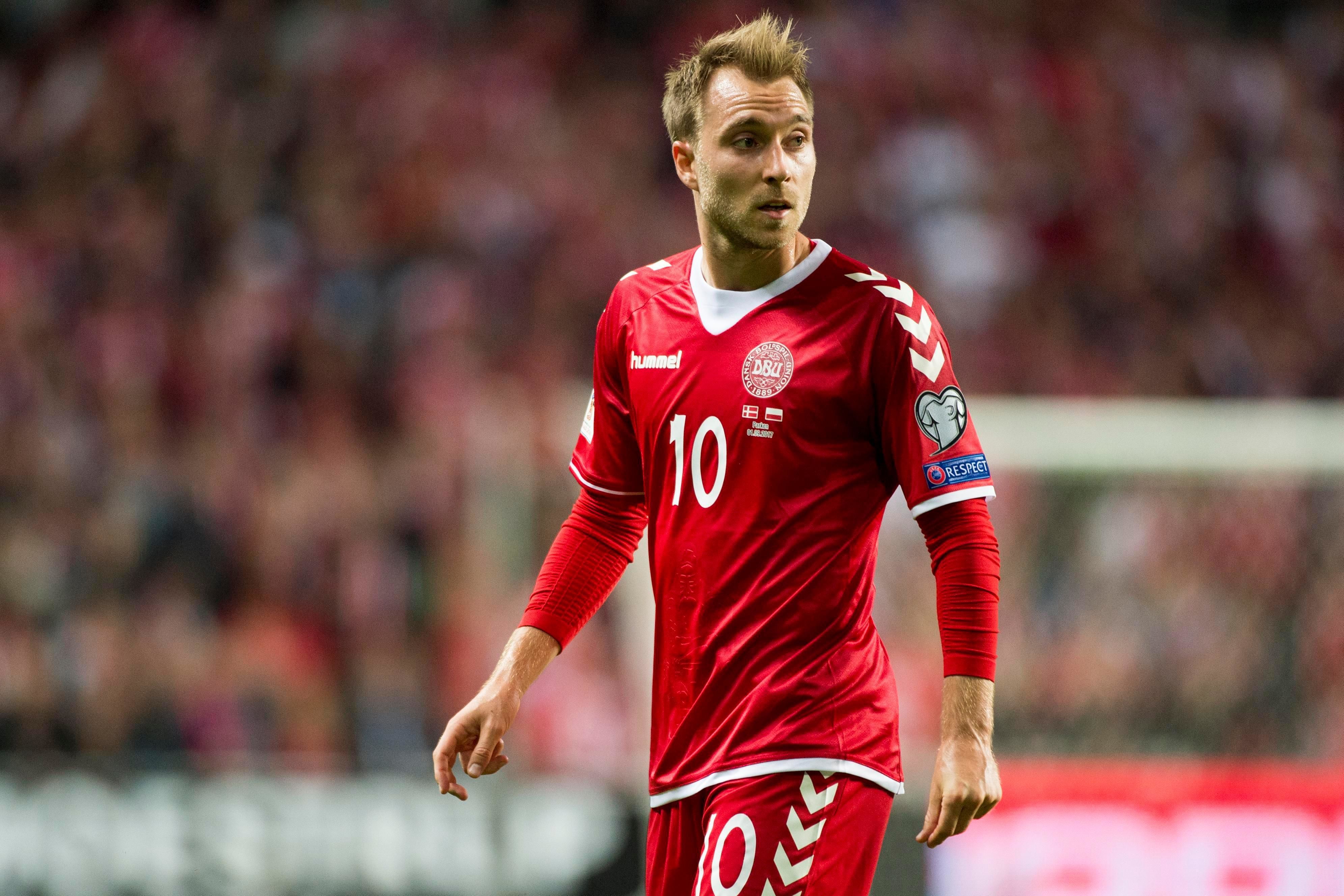 Эриксен, играющий с кардиостимулятором, забил первый мяч Дании на Евро-2024