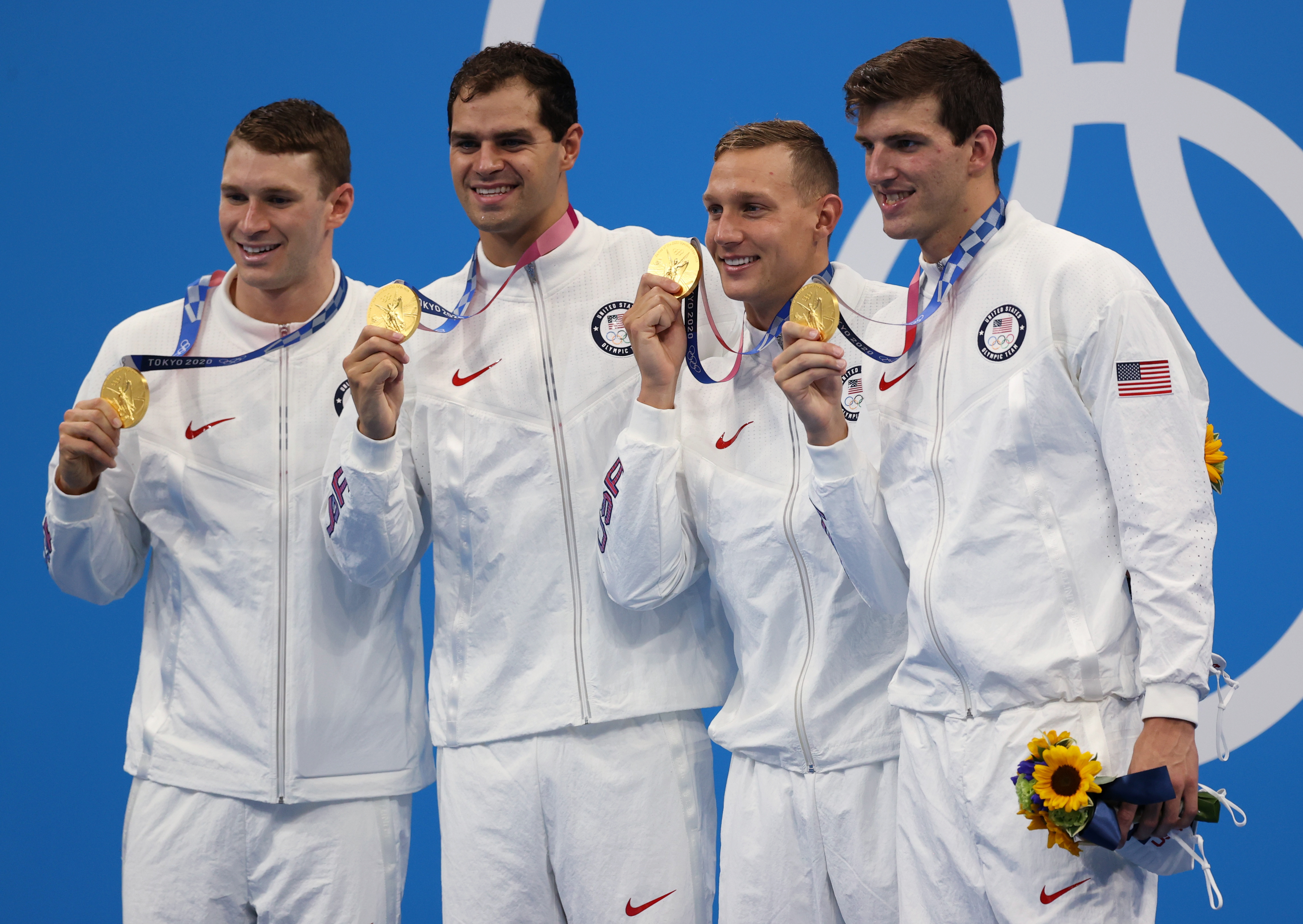 Сборная США по плаванию установила олимпийский рекорд и выиграла «золото»