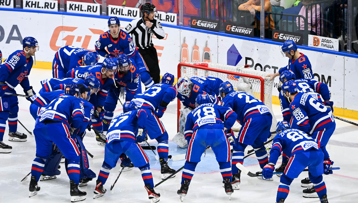 СКА разгромил «Куньлунь» в матче регулярного сезона-2022/23 КХЛ