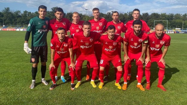 «Рубин Ялта» стал первым крымским клубом, сыгравшим матч в российском футбольном турнире