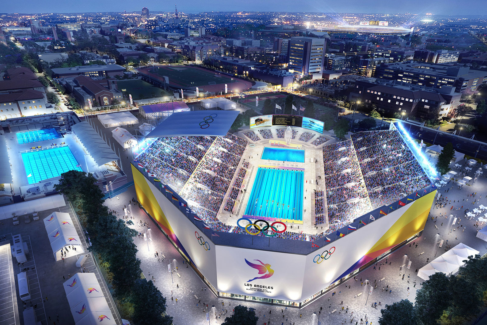 Всего один кандидат, крутые стадионы и надежда на возвращение России: где пройдут Олимпийские игры 2028