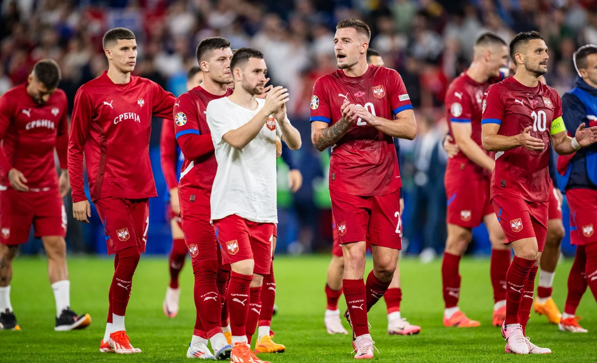 Стартовал прямой эфир матча Дания – Сербия на ЕВРО-2024