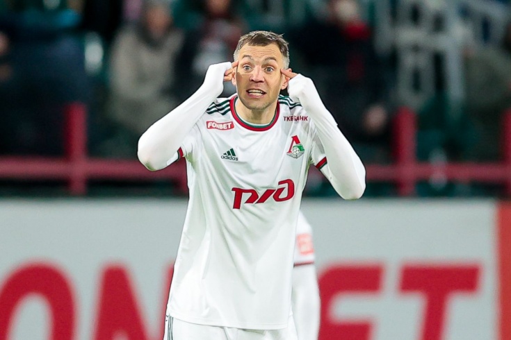 Дзюба извинился за свою игру в матче «Локомотива» с «Зенитом»