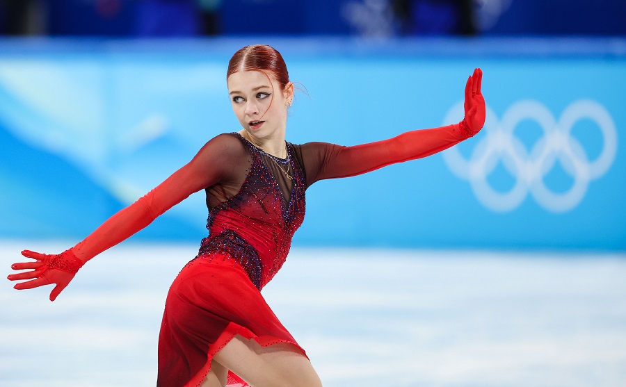Трусова не стала отвечать на вопрос о выступлениях на соревнованиях в следующем сезоне