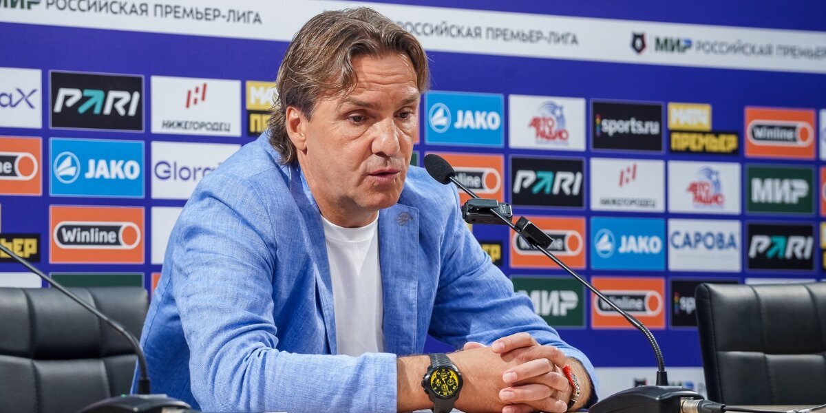 Главный тренер «Пари НН» Юран — о победе над «Оренбургом»: всё идет от головы