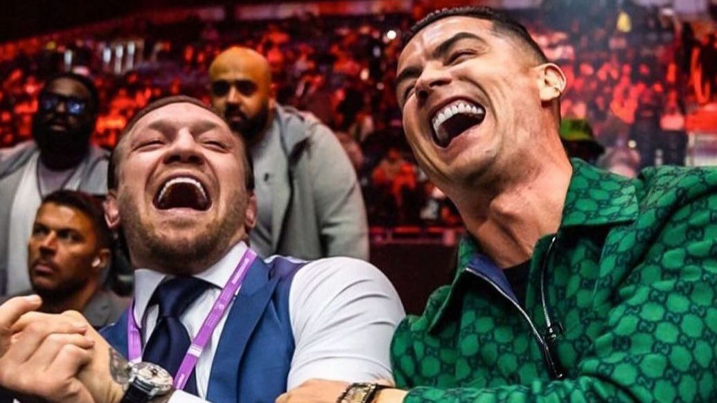 Роналду опубликовал фото с Макгрегором с боксёрского турнира в Саудовской Аравии