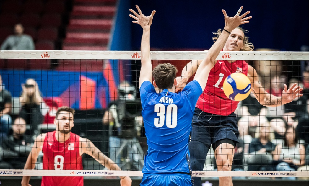 Италия США. Volleyball Nations League 2024 be a Part of the game Preview.