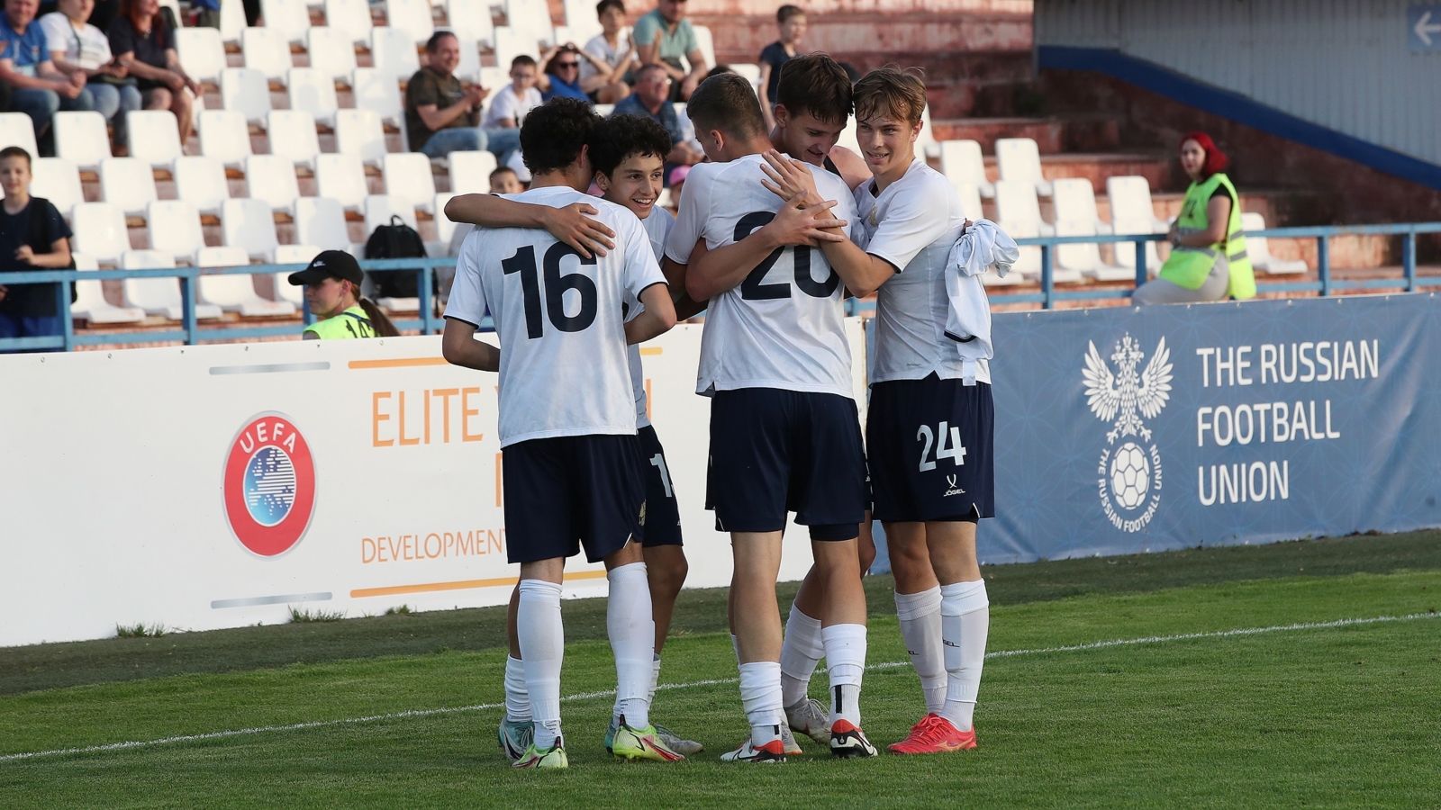 Сборная России U-16 выиграла турнир развития УЕФА в Волгограде