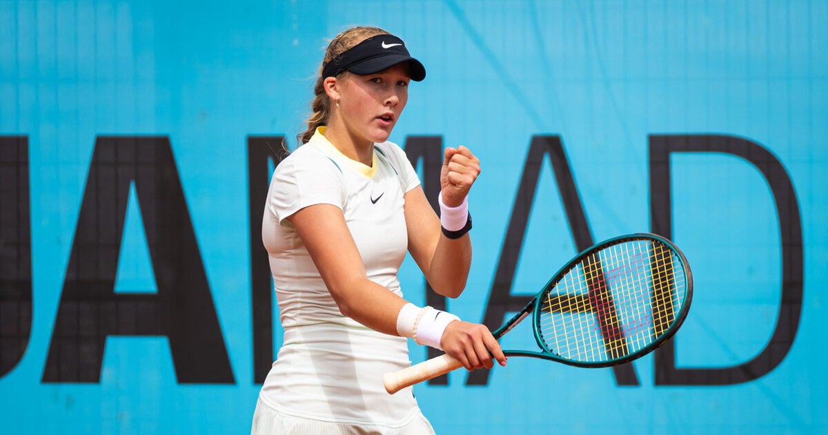 Андреева пробилась в 1/4 финала турнира в Мадриде, обыграв Паолини