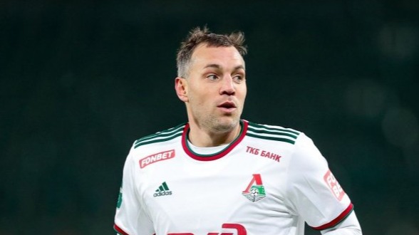 Дзюба забил первый гол в сезоне в матче «Локомотива» с «Факелом»