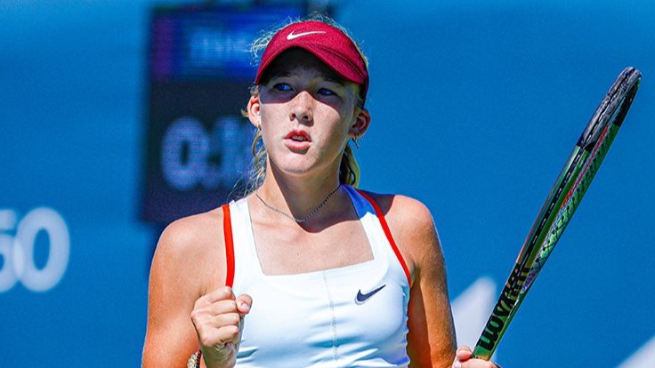 15-летняя российская теннисистка Андреева одержала первую победу на турнирах WTA