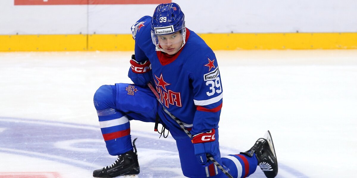 Матвей Мичков прокомментировал уход из СКА и переезд в НХЛ