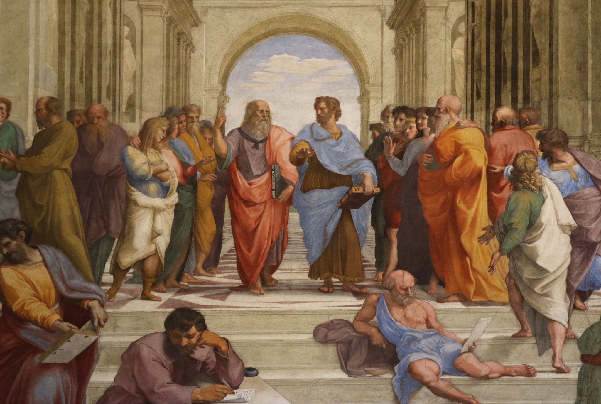 Аристотель и Платон