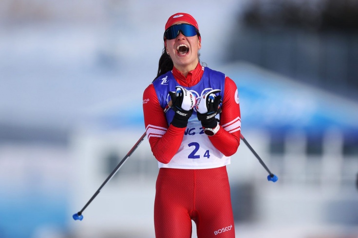 Лыжница Степанова выиграла десятикилометровую коньковую «разделку» на этапе Кубка России в Тюмени