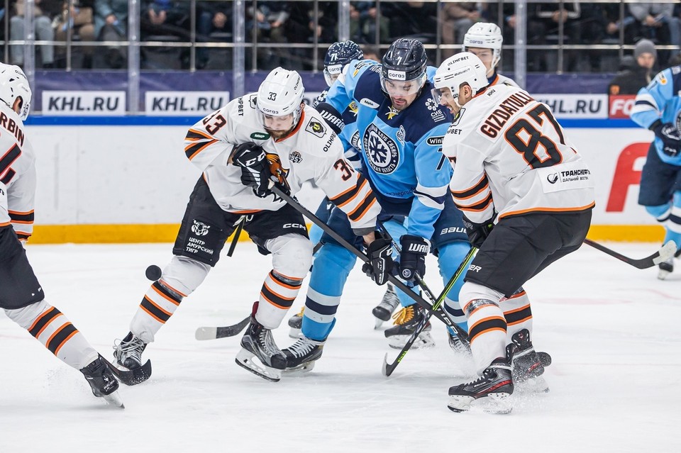 «Амур» обыграл лидирующую на Востоке «Сибирь» в матче КХЛ