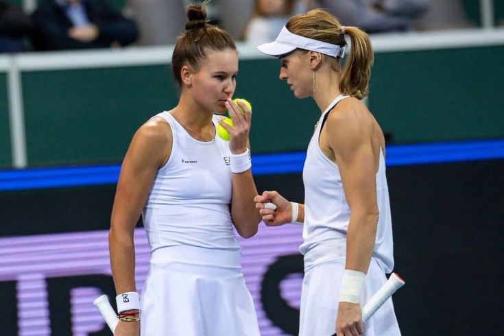 Россиянки Кудерметова и Самсонова не смогли выйти в третий круг парного турнира US Open
